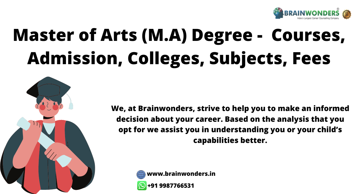 2022 07 07 19 14 20Master Of Arts (M.A) Degree   Courses, Admission, Colleges, Subjects, Fees 