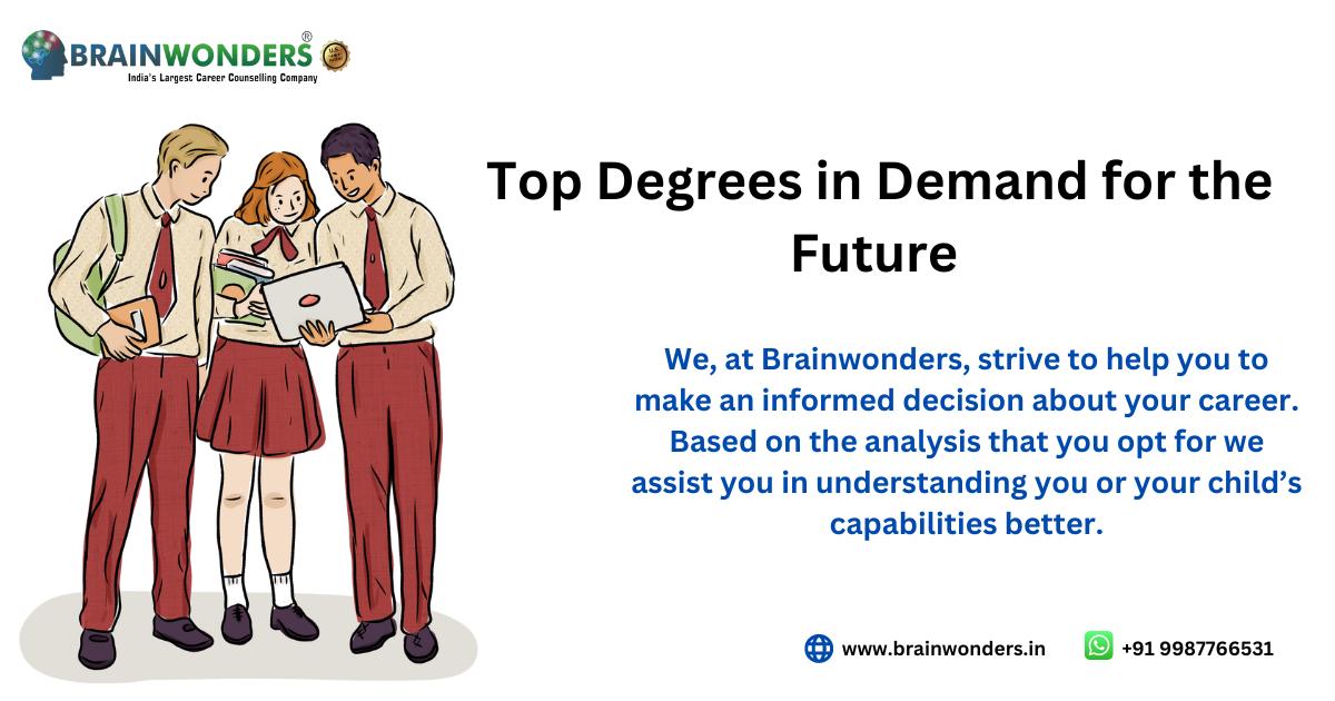Top Degrees in Demand for the Future 2023 - Brainwonders