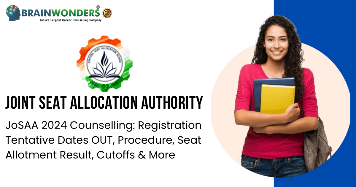 JoSAA 2024 Counselling Registration Tentative Dates OUT, Procedure